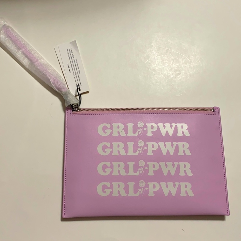 NWT Rebecca Minkoff 10” x 7” wristlet